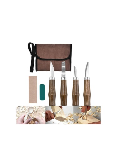 Suntek 7x Ahşap Oyma Bıçağı Kiti Ağaç İşleme Kesici