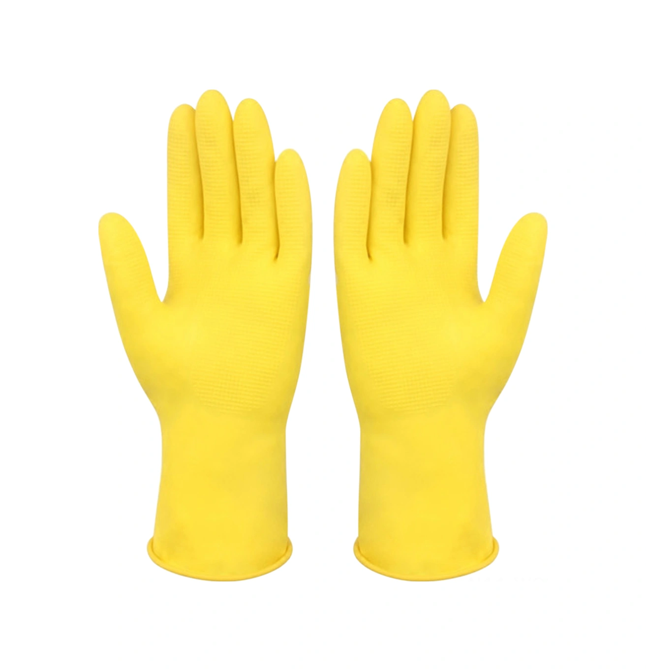 Neevoyu Lateks Eldivenler L Beden - Ev İşleri, Bulaşık & Çamaşır Yıkama İçin İnce, Dayanıklı Ve Konforlu Sarı Tam Parmak Eldiven