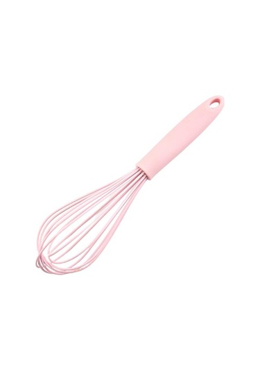 Pembe Yumurta Çırpma Faydalı Asılı Delik Uzun Ömürlü Manuel Silikon Krem Karıştırıcı Süt Karıştırma Aracı Mutfak Gadget Pembe