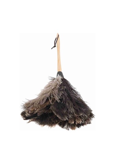 Yunboo 55cm Ahşap Saplı Devekuşu Tüyü Toz Süpürü - Ev Ve Araç İçin Elektriksiz, Yeniden Kullanılabilir Temizlik Aleti Poşetli Paket Diğer