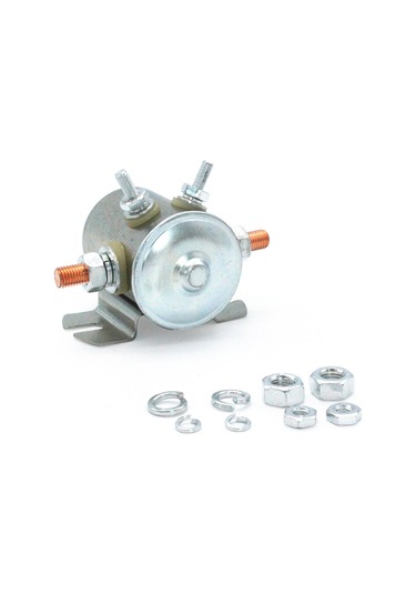 Geeroyoo Yüksek Kaliteli 12 Volt 4 Uçlu Solenoid Röle Anahtarı, Golf Arabaları Ve Endüstriyel Uygulamalar İçin