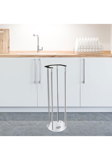 Suntek Tezgahaltı Havzası Destek Çubuğu Çelik Ev 38cm Gümüş