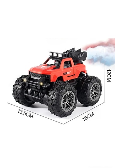 Uzaktan Kumandalı Şarjlı Duman Atan Araba 4x4 Buharlı Işıklı Uzak