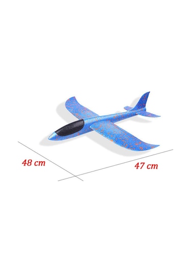 Epp Silikonlu Köpük Uçak Glider Planör Çocuk Eğitici Model Oyunca