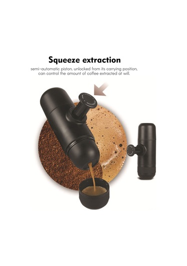 Reedark "taşınabilir Manuel Kahve Presi - Paslanmaz Çelik, 8 Bar Basınç, 140ml Kapasite"