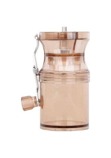 Ulzyvf Taşınabilir Kahve Değirmeni: Seramik Bıçak, Paslanmaz Sap, Ev-ofis-seyahat İçin Kahverengi Kahverengi