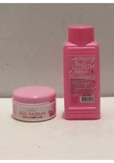 Rose City Gül Vazelin 75 ml Alana Rose City Sentetik Gülsuyu 240 ml Hediye