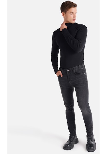 Colins Siyah Erkek Pantolon Cl1066243 Q1.v1 Dn42958 DENİM