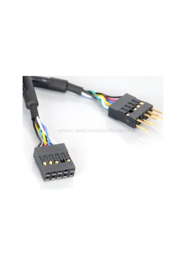 Akasa Kasa Içi Ön Panel Hd Audio Ses Uzatma Kablosu Ac97 Ak-E
