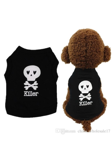 Köpek İçin Killer Baskılı Sweat Pet Kıyafeti