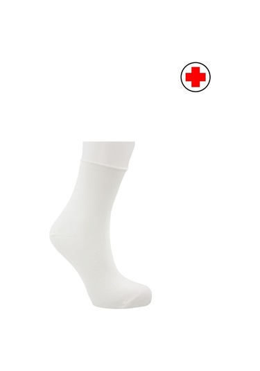 Kadın Çok Renkli Yarım Konç Diyabetik Şeker Çorabı Pamuklu Sıkmayan Çorap 6'lı Paket Çok Renkli