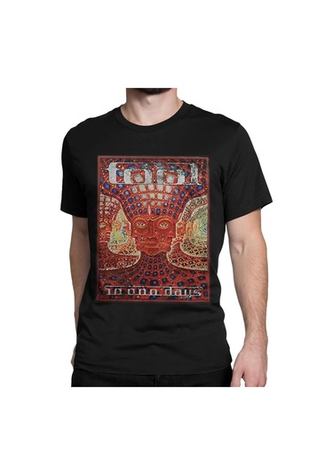 Snapbuy Erkek/kadın Heavy Metal Müzik Grafik Baskılı Pamuklu T-shirtwhıte WHITE