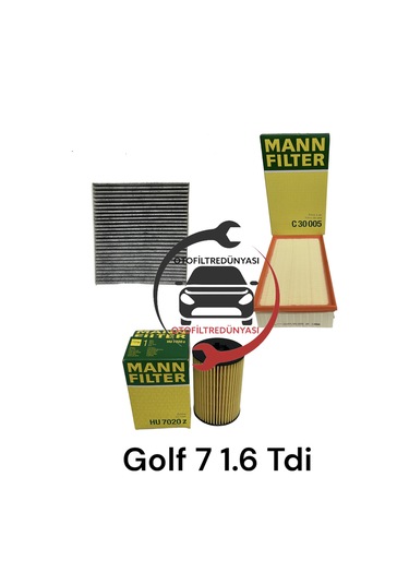 Volkswagen Golf 7 1.6 Tdi Filtre  Seti