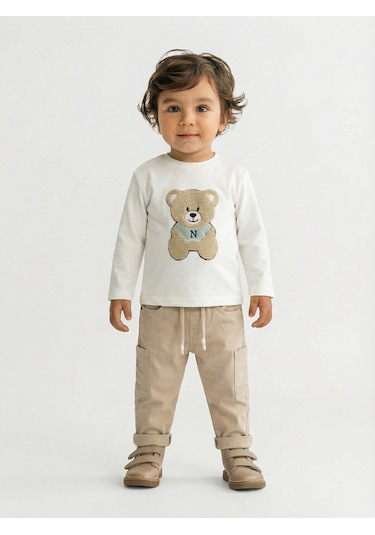 Xo Kids Erkek Çocuk 3lü Alt Üst Takım 1-3 Yaş 11201 Mint