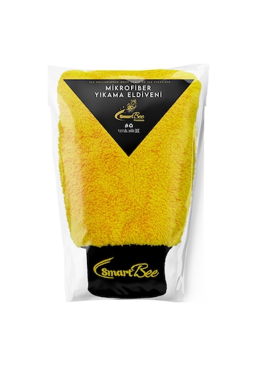Smartbee Pemium Mikrofiber Araç Yıkama Ve Cila Eldiveni