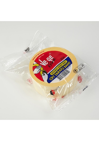 Ve-ge Çift Taraflı Bant - Halı Bandı - 48 Mm X 25 Metre - 5 Adet