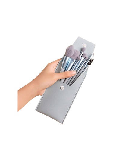 Jzcat Mini Makyaj Fırça Seti Mavi 8'li