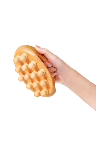 Madero Terapi & Selülit Ahşap Masaj Tokmak Aparatı Model 3