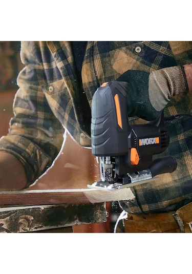 Worx WX463 550 Watt Devir Ayarlı Profesyonel Dekupaj Testere