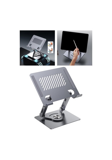 Homyl Ev Dizüstü Bilgisayar Standı Çok İşlevli Hafif 360