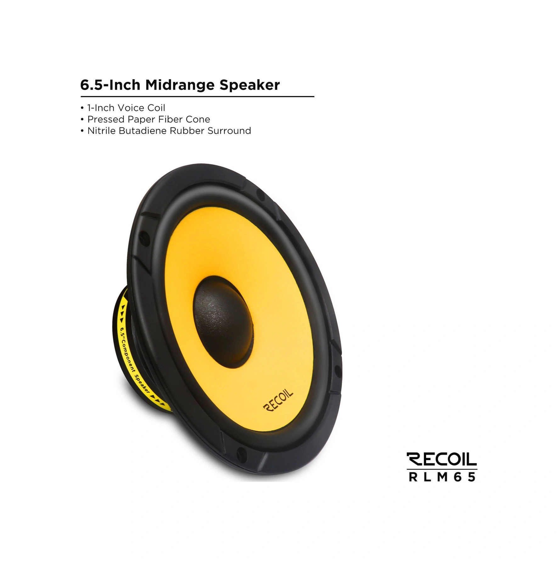 Recoil Rlm65 16 Cm Komponent Mid Takımı 160 Watt