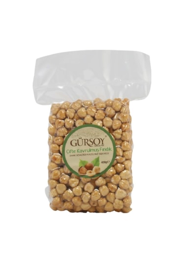 Gürsoy Çifte Kavrulmuş İç Fındık Vakum Paket 2 x 400 G