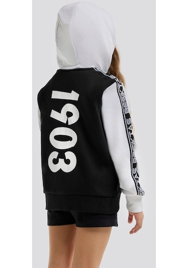 Beşiktaş Kartal Baskılı Kapüşonlu Çocuk Sweat Kutulu 001