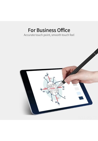 Reedark Metal Kasa Rose Gold Dokunmatik Kalem - Manyetik Silikon Diskli, Telefon Ve Tabletler İçin Evrensel, Çoklu Sisteme Uyumlu