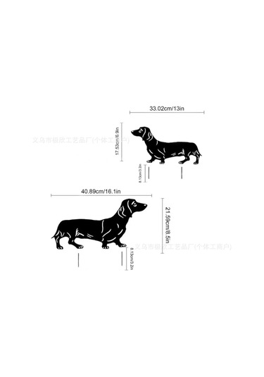 Ruicoo Bahçe Çim Alani İçin Siyah Metal Delikli Kedi Figürü - Dayanıklı Dış Mekan Dekorasyonu Ve Canlılık Katkısı