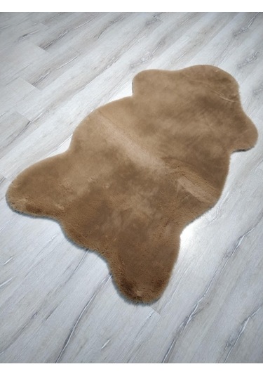 Mucize Tavşan Süet Taban Gtcamel Post Halı 80 x 150 Cm