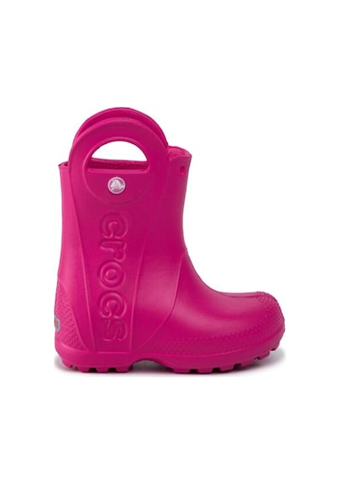 Crocs Handle It Çocuk Yağmur Çizmesi 12803-6x0 Pembe