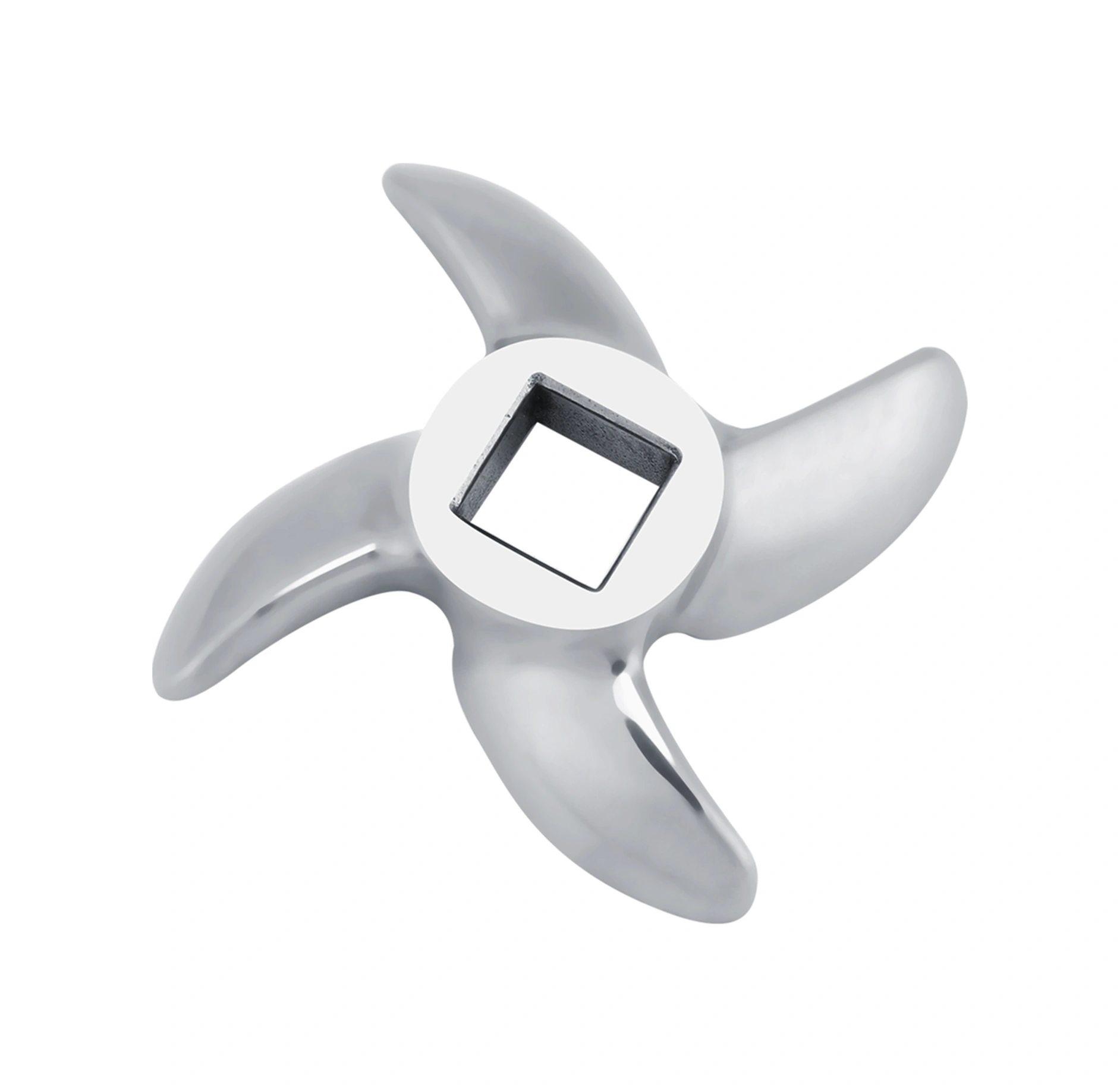 Hangfox 22 Paslanmaz Çelik Eğri Çapraz Bıçak - Et Değirmeni Tamiri Ve Yenileme Aksesuarı