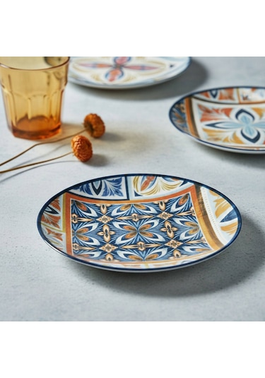 Güral Camelia Harmony Blue 6 Parça 20 Cm Pasta Takımı 4270 4036310