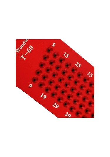 Suntek Ağaç İşleme Scriber T-tipi Cetvel Delik Marangoz