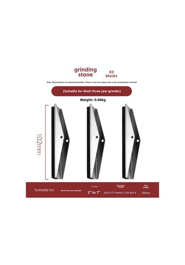 Aubyhe 4 İnç Taşlı Üç Aparatlı Motor Silindir İç Çap Zımparası - Verimli Taşlama Ve Parlatma Aracı