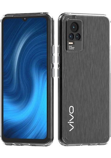 Zore Vivo V21 Kılıf Msra Coss Kapak - Renksiz Renksiz