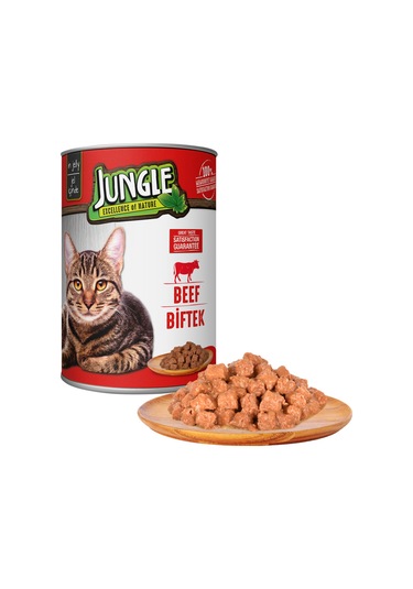 Kedi 415 Gr Biftekli Konserve.