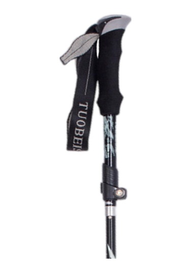 Dolıty Trekking Batonları Yürüyüş Için Hızlı Ayarlı Flip Siyah