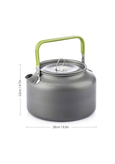 Fortunelane Alüminyum Kamp Çaydanlığı - 1.6l, Dayanıklı Çok Renkli Çok Renkli