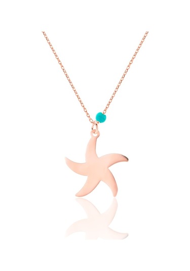 Azuris 925 Ayar Gümüş Deniz Yıldızı Kolye