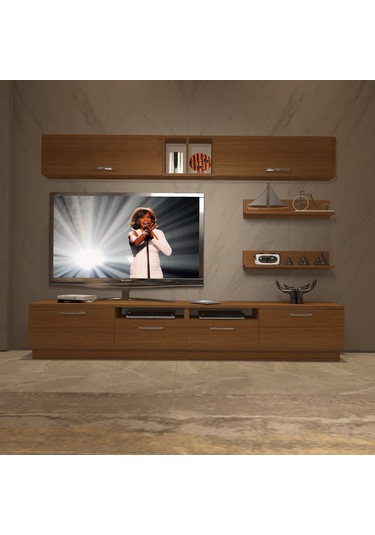 Decoraktiv Trendstyle 5220 Mdf Tv Ünitesi Tv Sehpası Ceviz