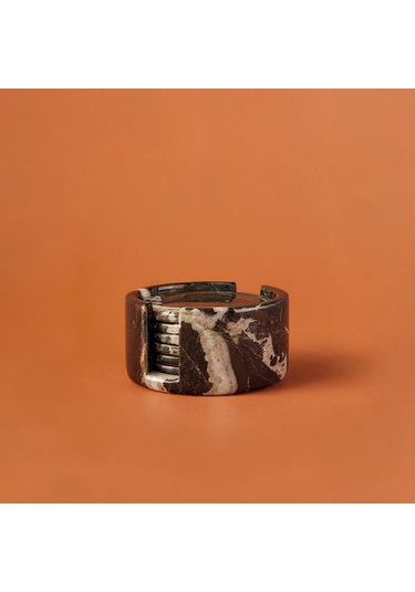 Costa Bardak Altlığı Seti Beyaz - Siyah