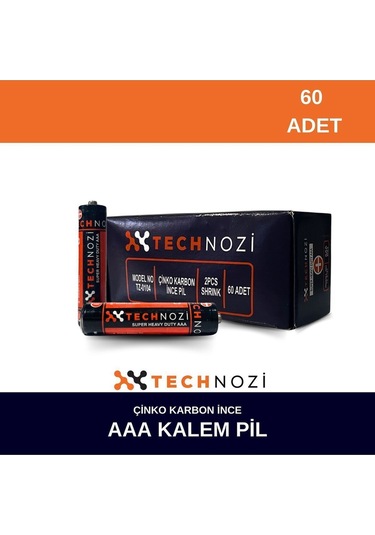 Aaa Ince Kalem Pil 60 Lı Paket Kumanda Pili