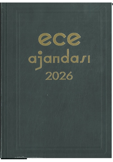 Ece 17x25 Ajanda Anadolu Günlük Ticari 2026