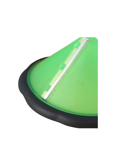 Homyl Havuç Spiral Bigudi, Sebze Dilimleme Süsleme Aracı Yeşil