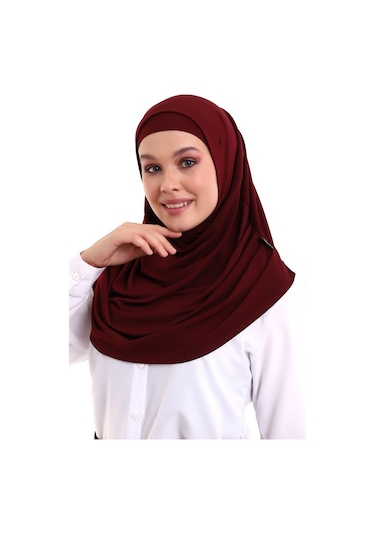 Ferraro Yetişkin Pratik Eşarp Bordo Renk