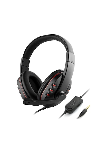 Tenfowee 3.5mm Kulak Üstü Oyun Kulaklığı - Mikrofonlu, Gürültü Önleyici, Pc/laptop İçin Rahat Ve Yüksek Ses Kalitesi