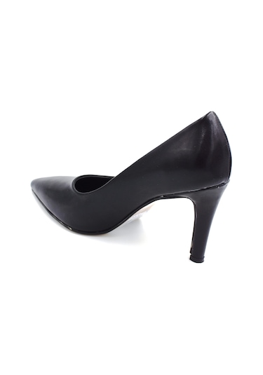 Prego Pine Cone Kadın Stiletto Ayakkabı Siyah Siyah