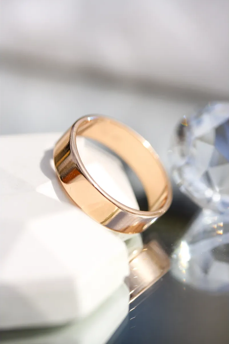 Xuping Takı Gelinlik Yüzüğü 6 Mm 418111655 Diğer