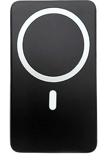 Fastbuy 5000mah Siyah Magsafe Pd Akıllı Manyetik Powerbank - 15w Kablosuz + 20w Kablolu Hızlı Şarj, İkili Cihaz Desteği, İpho
